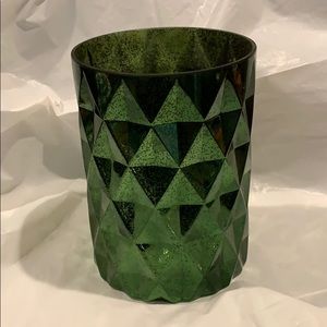 Glass Hurricane Candle Holder